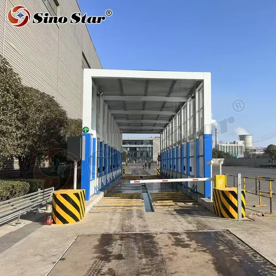 Sino Star Drive Through Touchless Bus Wash Truck Wash Auto Bus Car Washing Machine