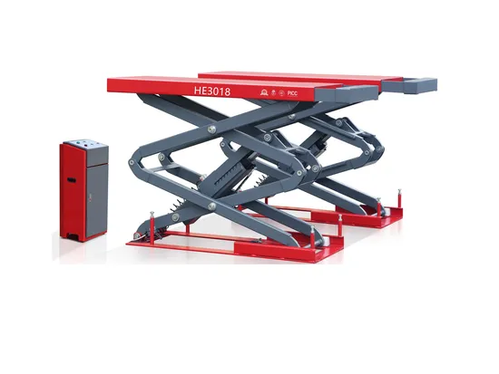 Pneumatic Lock Scissor Car Lift with 3000kg Capacity/Lifting Equipment/Garage Equipment/Scissor Lift/Car Lifter