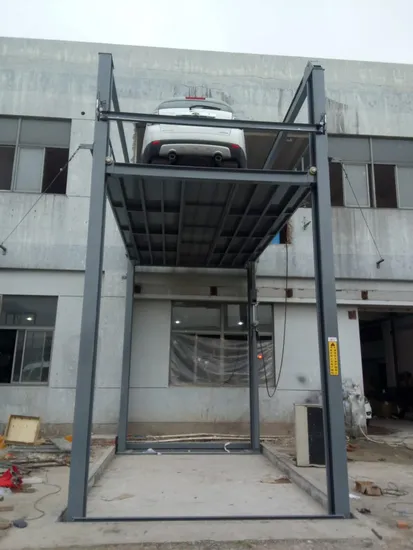 Aofu 4 Post Hydraulic Car Parking Lift Auto Lift Car Elevator Garage Equipment Car Lift in Workshop