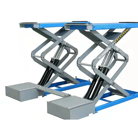 4000 Kg Low-Profile Alignment Scissor Car Hoist
