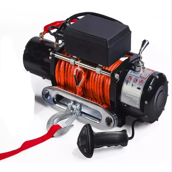 4WD Electric Winch with Wireless Control 12V 24V 12000lbs 5443kg Winch for 4X4 off Road Truck