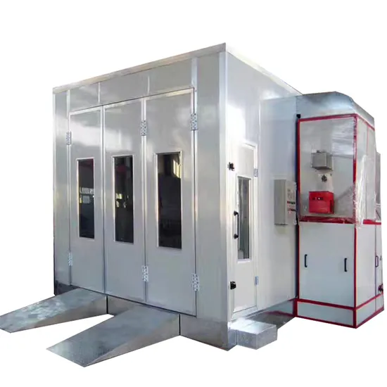 China Hongyuan Manufacturer Auto Spray Booth with Italy Gas Burner Full Grates