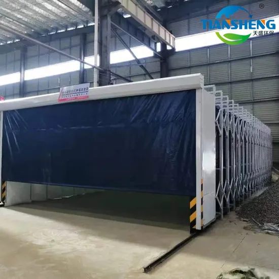 Paint Booth CE Certified Mobile Collapsible Retractable Spray Paint Booth