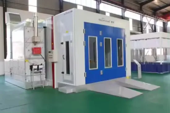 CE Approved Auto Spray Booth Paint Booth Painting Room with Diesel Heating