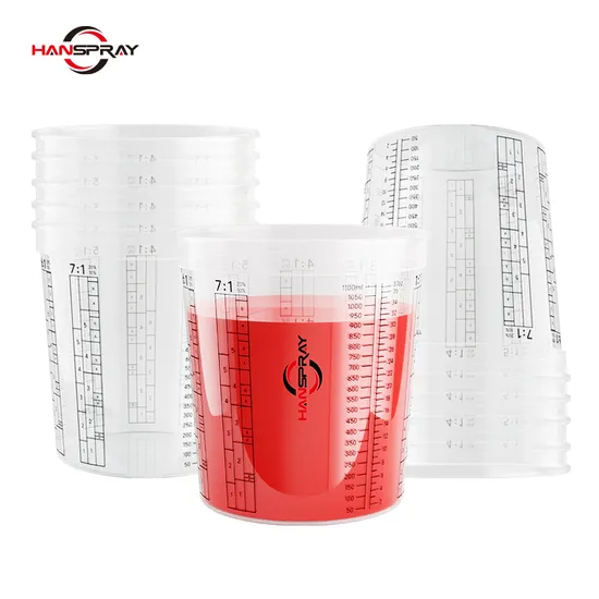 Made in China Disposable Plastic Mixing Cup for Car Paint
