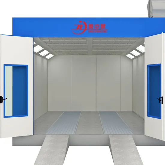 Jzj Door Holder Painting Equipment Spray Booth Paint Booth for Holder and Hardware Painting