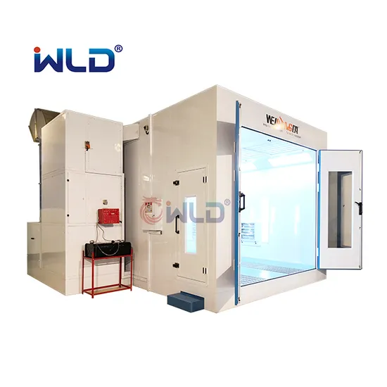 Wld8200 High Quality Cabina De Pintura Vehicle Auto Automobile Automotive Full Down Draft Spray Paint Car Baking Oven Spraying Painting Oven Cabin Painting Room