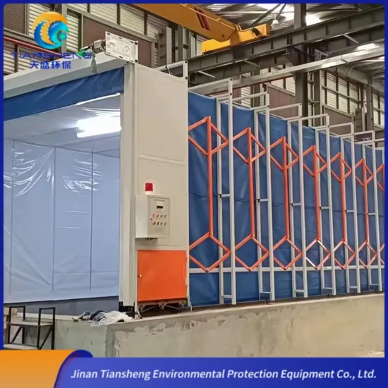 Mobile Retractable Telescopic Spray Booths Painting Room Ts-Ydpq Customized Spray Booth