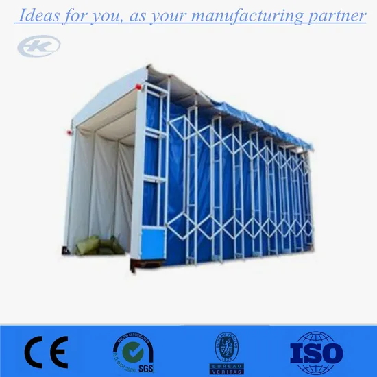 Auto Paint Oven Telescopic Room Removable Retractable Paint Room Mobile Spray Booth