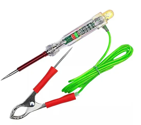 Popular 6-24V Automotive LED Circuit Tester Test Light with Dual Probes 47 Inch