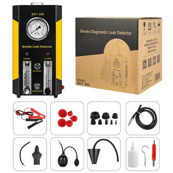 Universal Car Leakage Test Leak Locator Detector Evap Vacuum Smoke Diagnostic Tester Gas Analyzers for Automotive