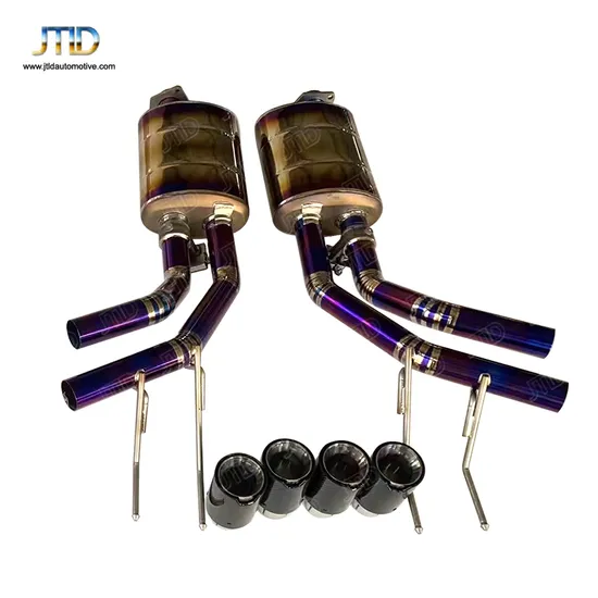 High Performance Titanium Valvetronic Exhaust Catback System for Benz W463 G63 G500