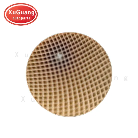 Xg-Autoparts High Quality Round Car Exhaust Ceramic Honeycomb Catalyst Substrate for Catalytic Converter 400 Cpsi 600cpsi 106*75