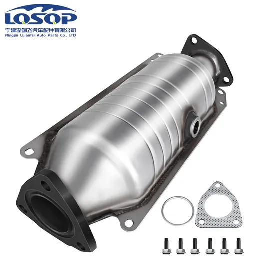 Automobile Stainless Steel Exhaust Pipe Parts High Flow Catalytic Converter Fits 1998-2002 Honda Accord 2.3L