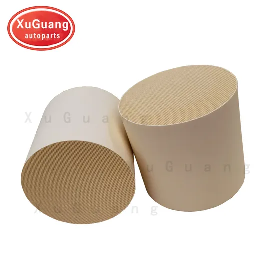 Euro 1 Factory Price Exhaust Honeycomb Ceramic Substrate Catalyst 106*100