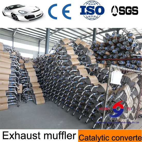 The Rear Muffler of a Car Has a Good Sound Reduction Effect
