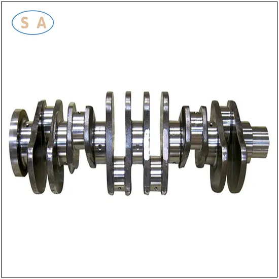 OEM Carbon Steel High Precision Forging Machining Crankshaft for Motorcycle