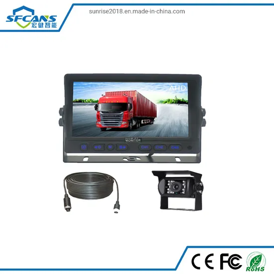 Heavy Duty Car LCD Monitor Rear View Reverse Parking Camera System