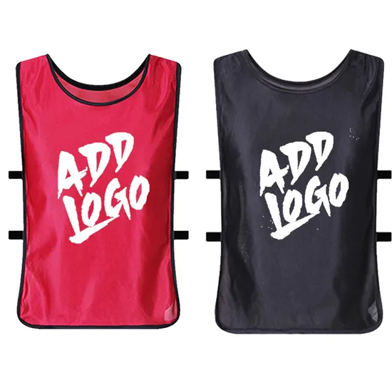 Colorful Soccer Jersey Football Team Vest Basketball Pinnies Soccer Training Bibs Vest for Children and Adults