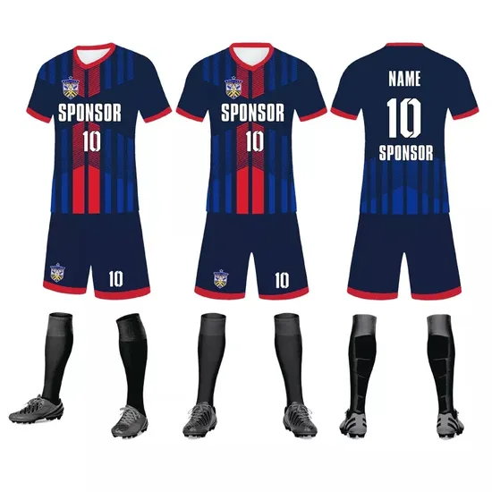 Football Jerseys Custom Men Soccer Jerseys Set Football Shirts Boys Soccer Uniforms Soccer Wear
