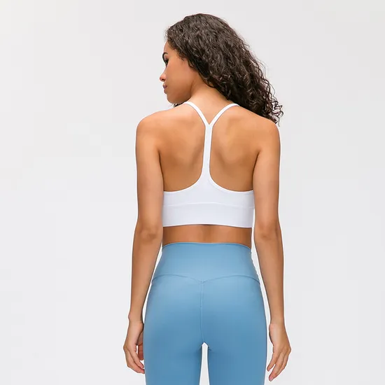 Top Sale Gym Wear Sportswear Activewear Athletic Wear Overlap Back Sports Bra