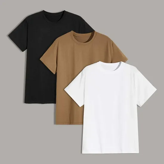 Wholesale Custom 100% Cotton Blank Printing Logo T Shirts for Men