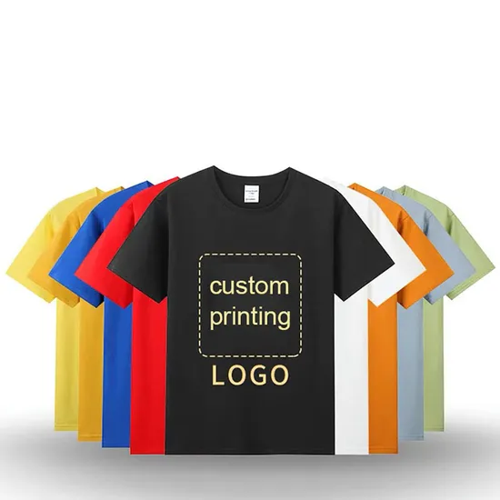 Custom Colors Printing Men Women Unisex Custom T Shirts