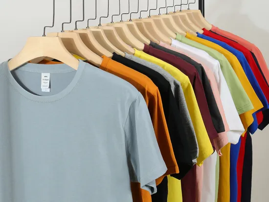 Custom Wholesale Mens Blank 100% Cotton High Quality Plain T-Shirts for Men