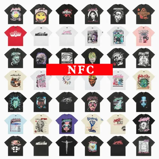 100% Cotton Hell Star T Shirt Shorts Street Wear