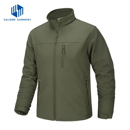 Men Winter Outdoor Sports Wear Windbreaker Fleece Coat Tactical Gear Softshell Jackets