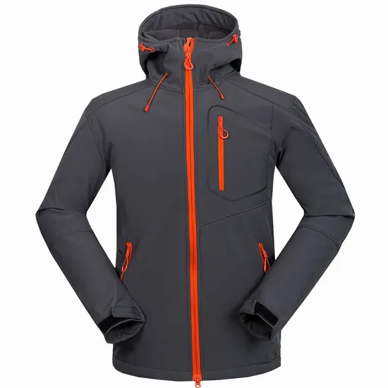 OEM ODM Windproof Outdoor Winter Warm Mountain Waterproof Men′s Custom Softshell Jacket