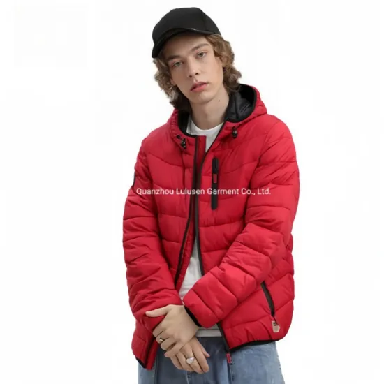 Bubble Puffer Casacas PARA Varon Warm Men Puffer Jacket with Hoodie