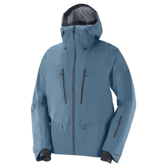 Mens Outdoor Breathable Windproof Fully Seam Sealing Waterproof Jacket for Men