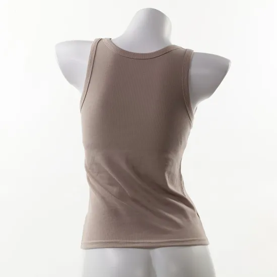 Vest with Chest Cushion and Suspender The Soft and Elegant Rib Comfortable Fabric Is a Necessary Piece to Be Worn Inside