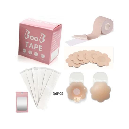 Hot Breast Lift up Boob Tape Adhesive Invisible Nipple Pasties Reusable Silicone Bra Sexy Nipple Cover