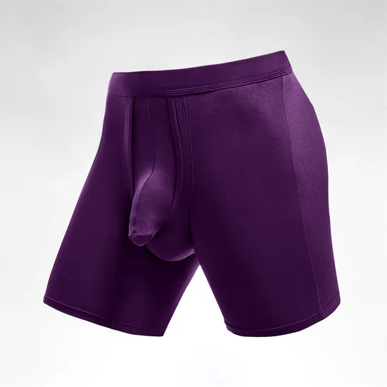 Men′s Stretch Briefs Anti-Wear Leg Plus Size Breathable Running Boxers