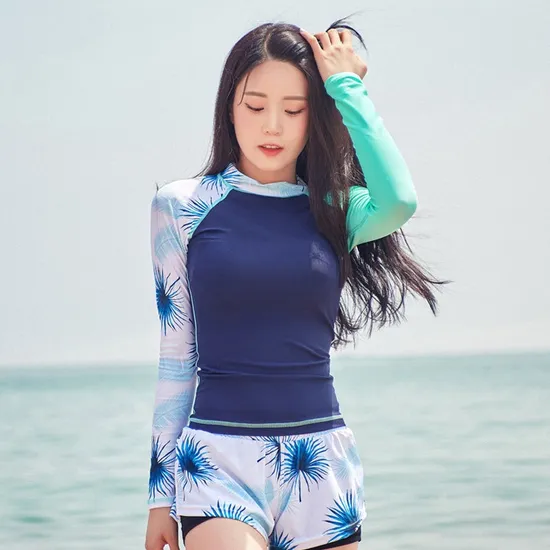 Sunscreen Beach, Surfing, Dry Clothes, Thin Snorkeling, Long -Sleeved Swimsuit Jellyfish Jellyfish