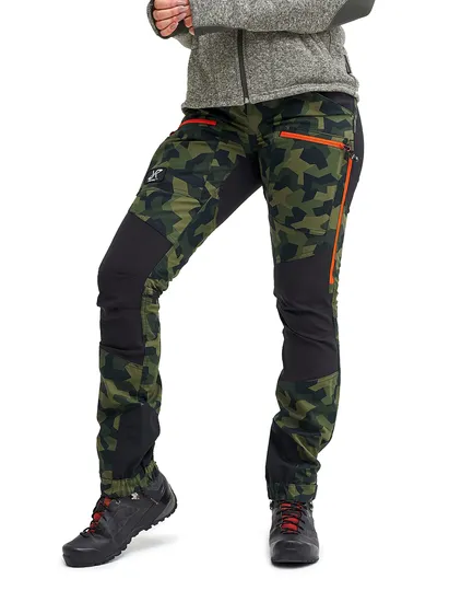 Asiapo China Women′s Outdoor Athletic Tactical Hiking Training Printing Long Pants Trousers