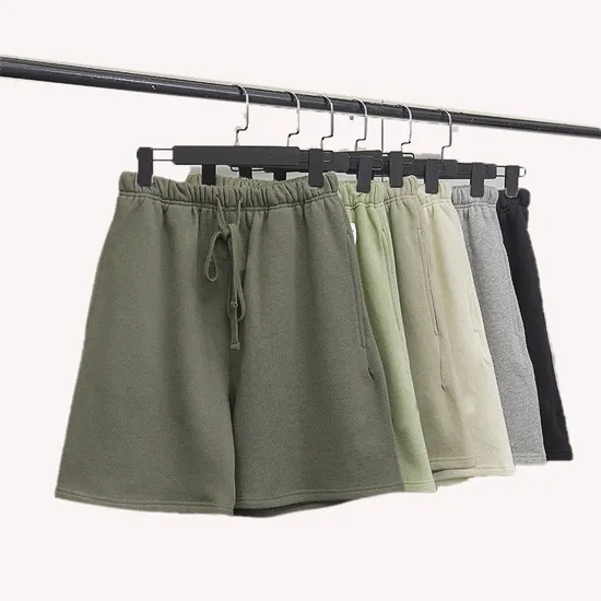 Eleven Streetwear Sweat Shorts Men 100% Cotton Embroidered Print Logopopular