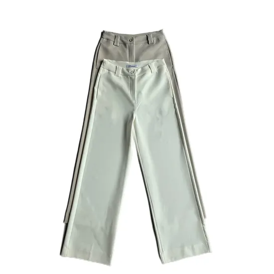 5007 Style Number Women′s Wide Leg Formal Pants High Waist Design Casual Trousers