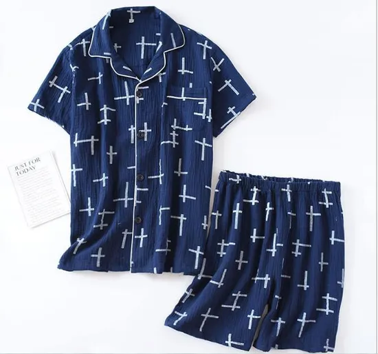 Men′s Short Sleepwear Nightwear for Summer Season