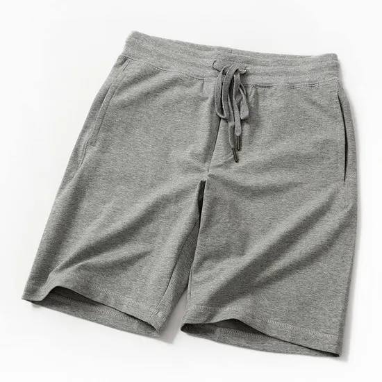 Men Casual Shorts Workout Organic Bamboo Short Pants with Elastic Waist Beach Shorts Muslin Shorts for Men