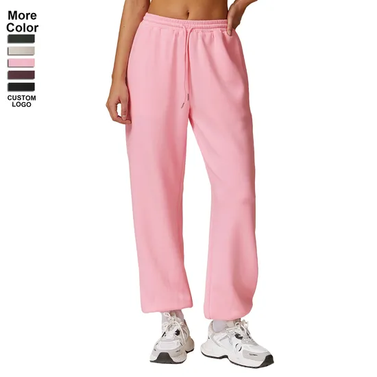 Sports Fitness Wear Spring High-Waisted Casual Pants Loose Straight Leg Sweatpants