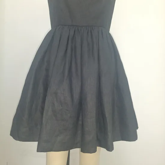 Senior Sense Everyday Black Bow Vest Dress