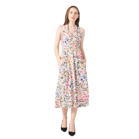 Wholesale Summer Women′s Vintage Sexy Plus Size Elegant Ladies Beach Bohemian Cheap Casual Women Dresses