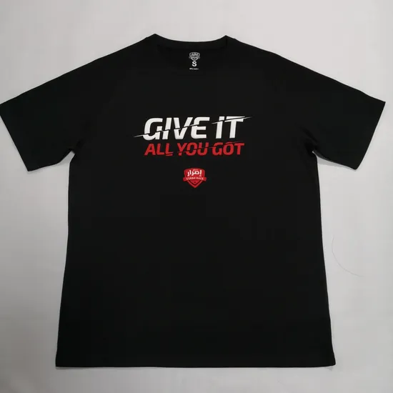 Puff Print Round Neck 100% Poly Mesh Sports Shirts Mens Customized T Shirts