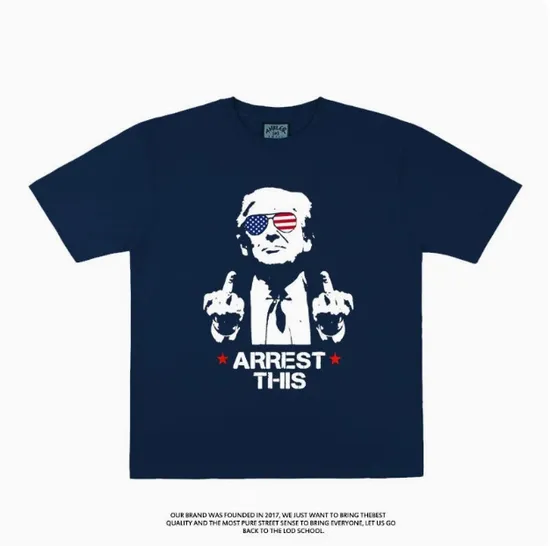 Custom Election T-Shirt Political Campaign Logo Polo Voter Polo Shirt with Custom