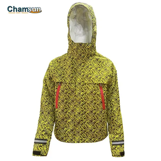 Girls′ Fashionable Safety Rainwear Day and Night Use