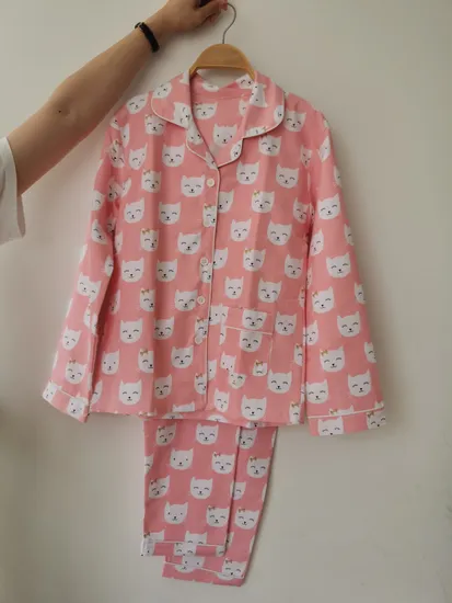 100% Cotton Flannel High Quality Comfortable Children′ S Pajamas