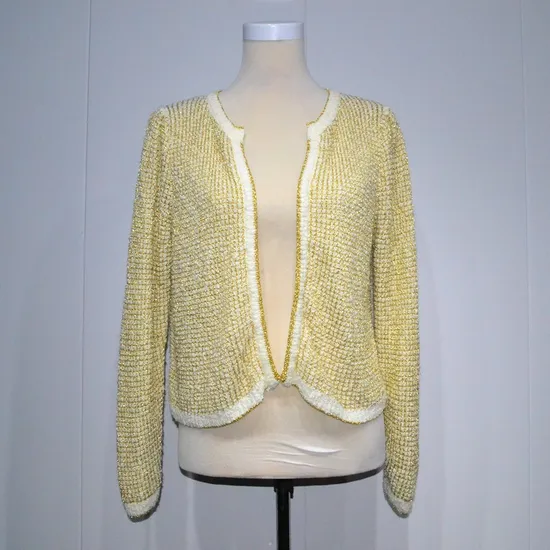 Ladies Fashion Long Sleeve Casual V-Neck Knitted Cardigan Cape